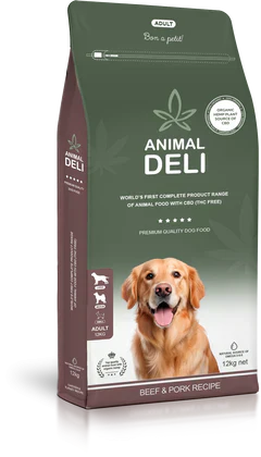 Dog Food Medium/Large Dog (Beef & Pork - 12kg)